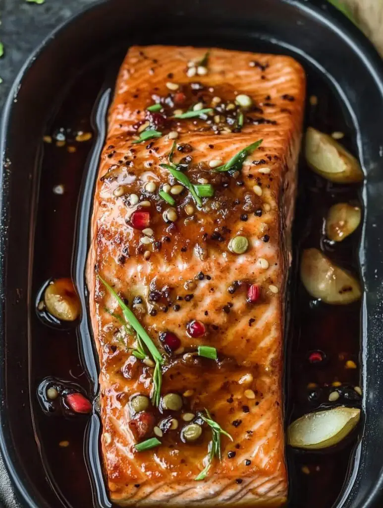 Brown Sugar Soy Sauce Salmon