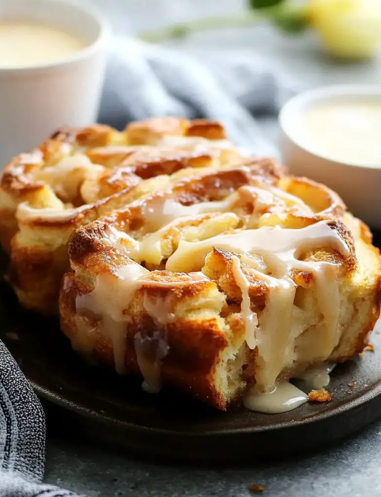Cinnamon Roll Pull-Apart Toast