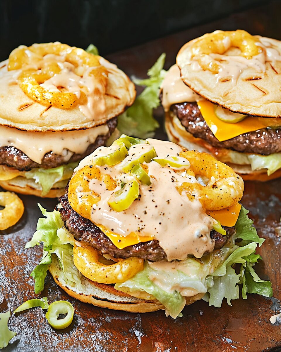 Keto Big Mac Smash Burgers