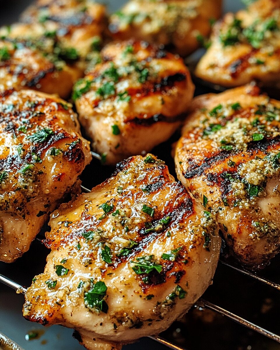 Garlic Parmesan Grilled Chicken