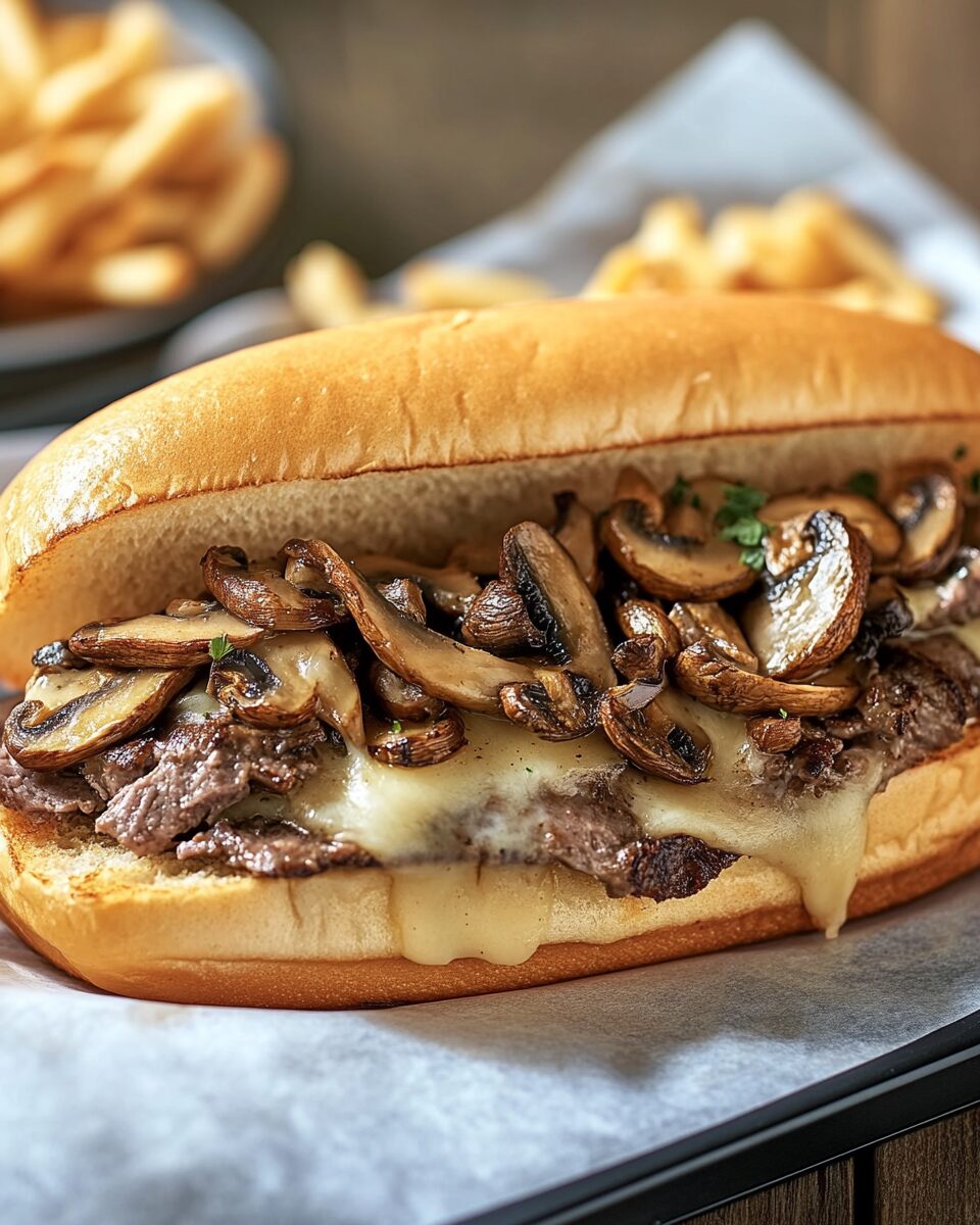 Ultimate Philly Cheese Steak Sandwich