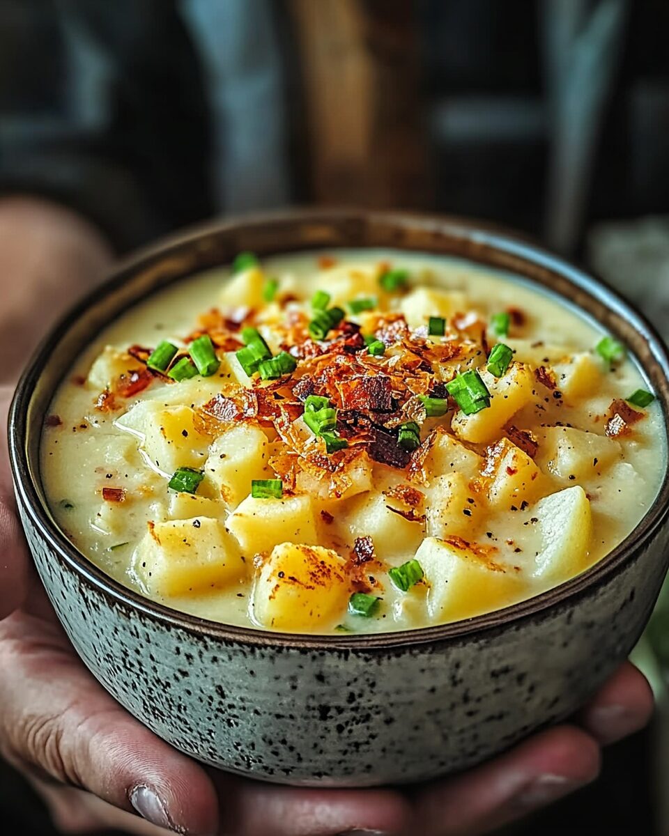 Classic Old-Fashioned Loaded Potato Soup