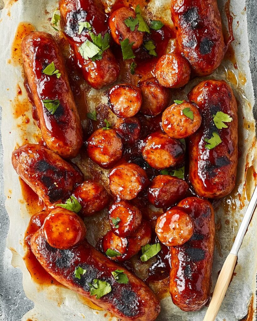 BBQ Sausage Bites