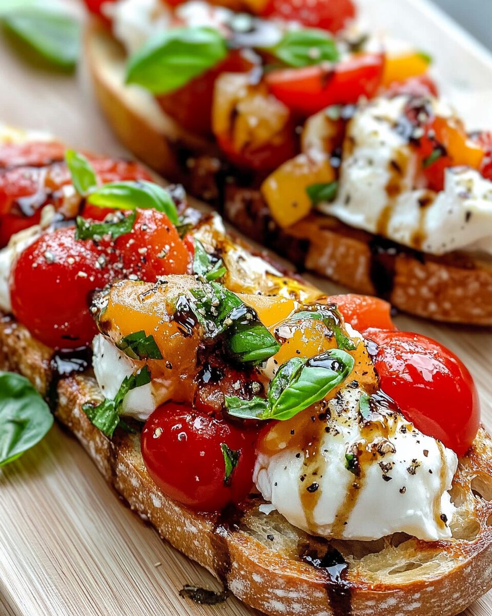 Burrata Bruschetta