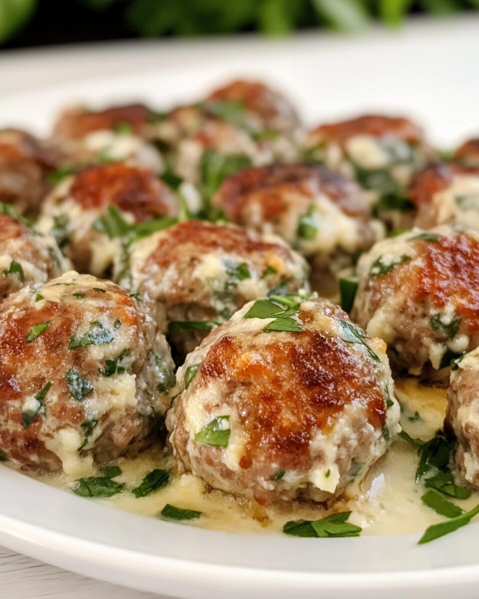 Keto Ricotta Meatballs