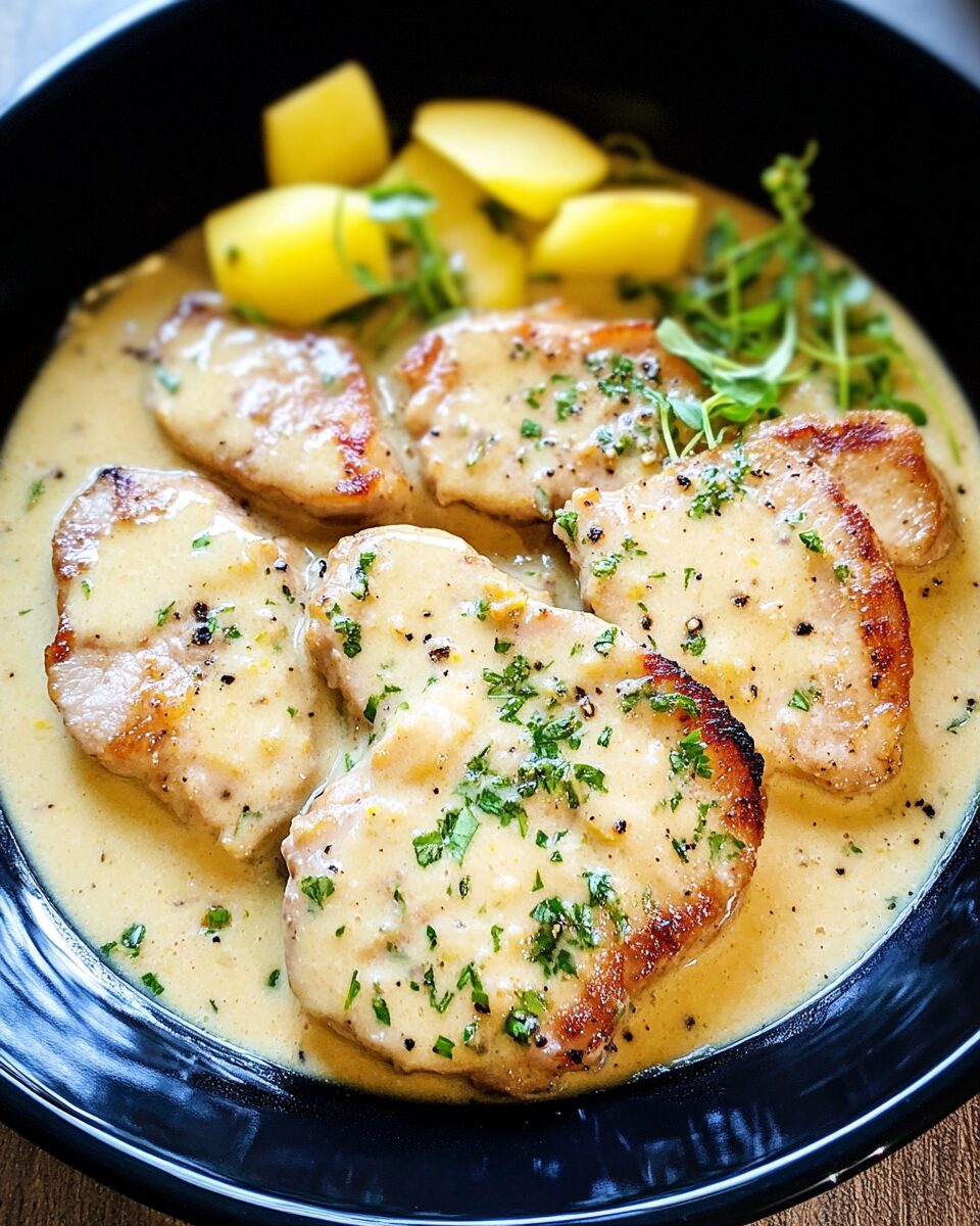 Creamy Ranch Slow Cooker Pork Chops
