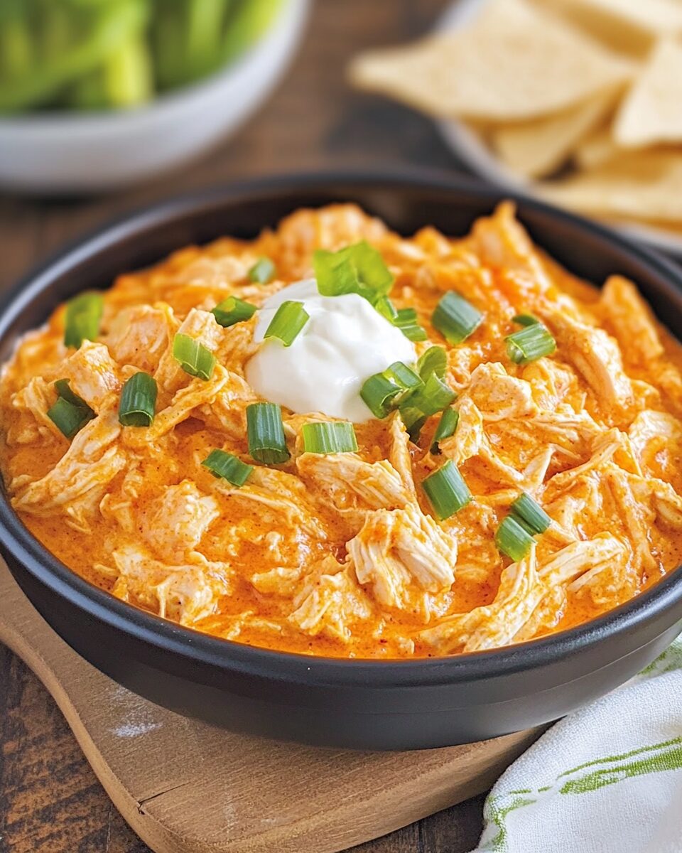 Dairy-Free Buffalo Chicken Dip