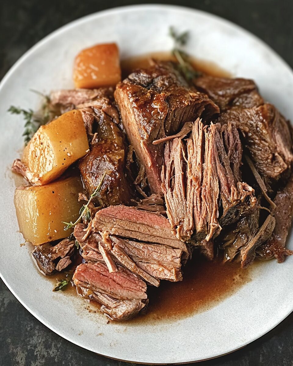 Slow Cooker Pot Roast with Vegetables