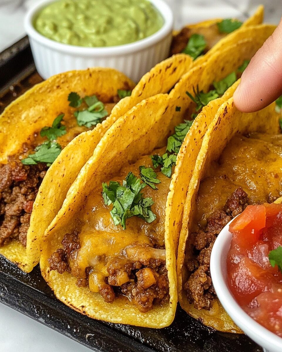 Crispy Ground Beef Tacos