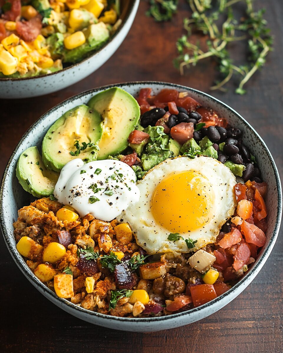 Breakfast Burrito Bowls