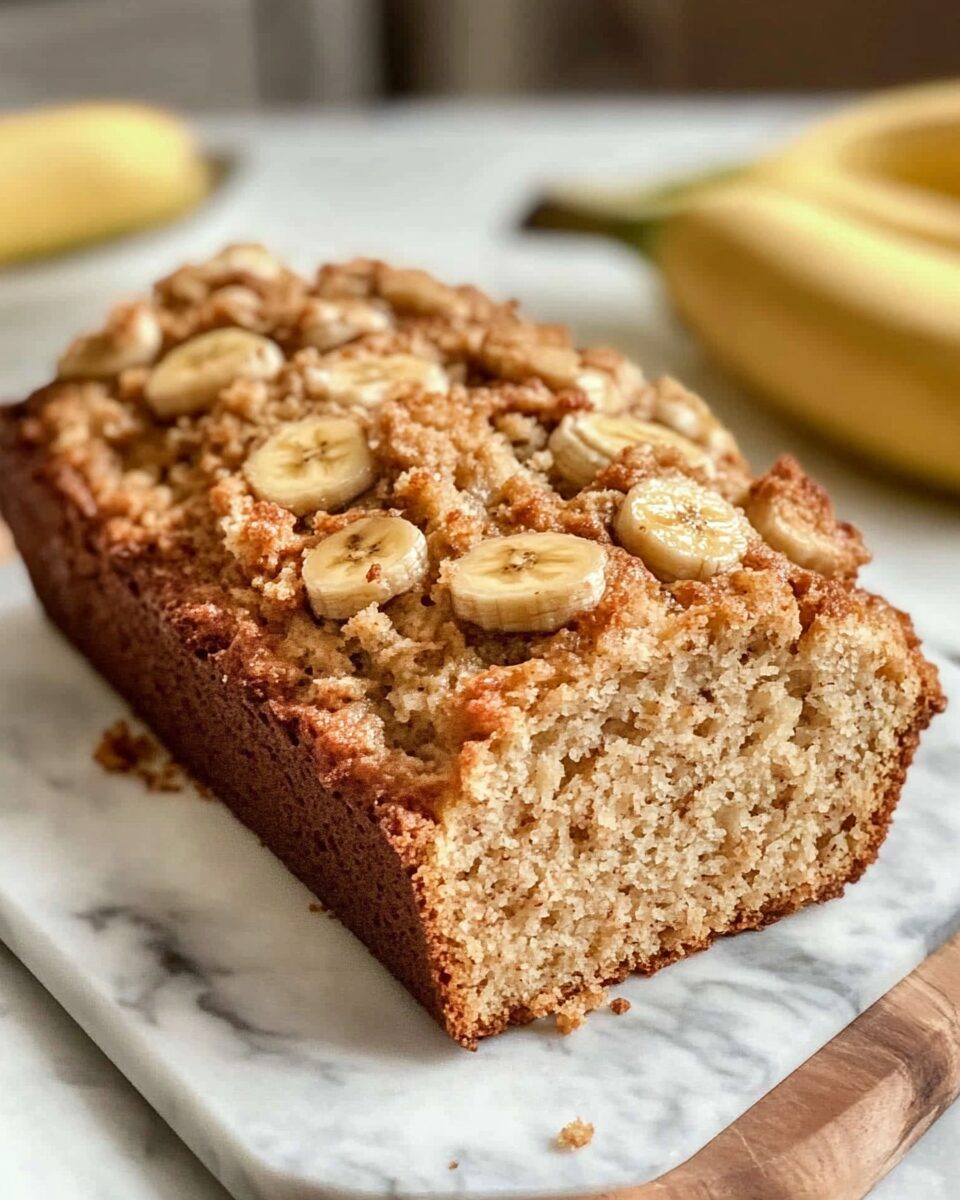 Cottage Cheese Banana Bread