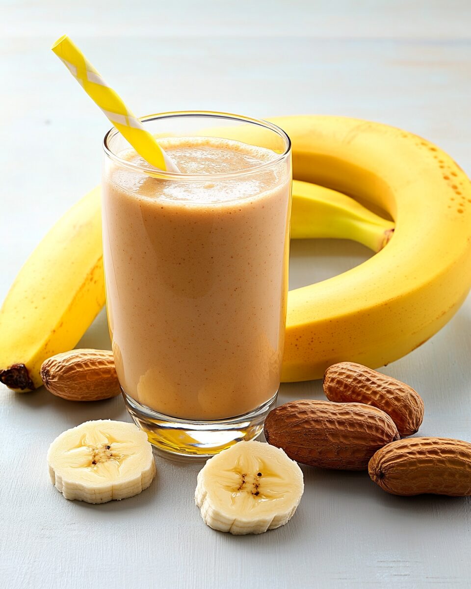 Banana Peanut Butter Smoothie