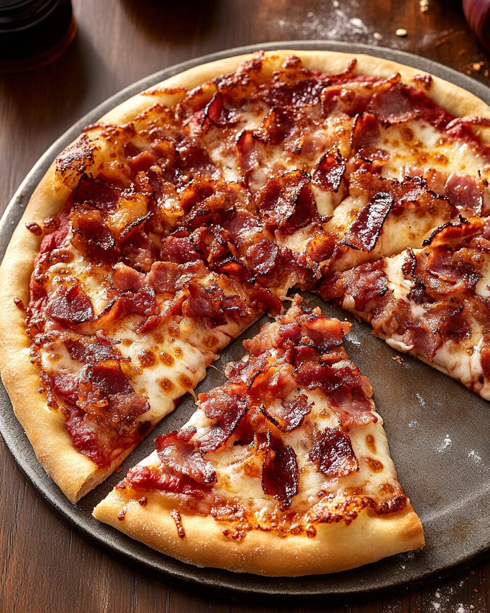 Barbecue Bacon Pizza
