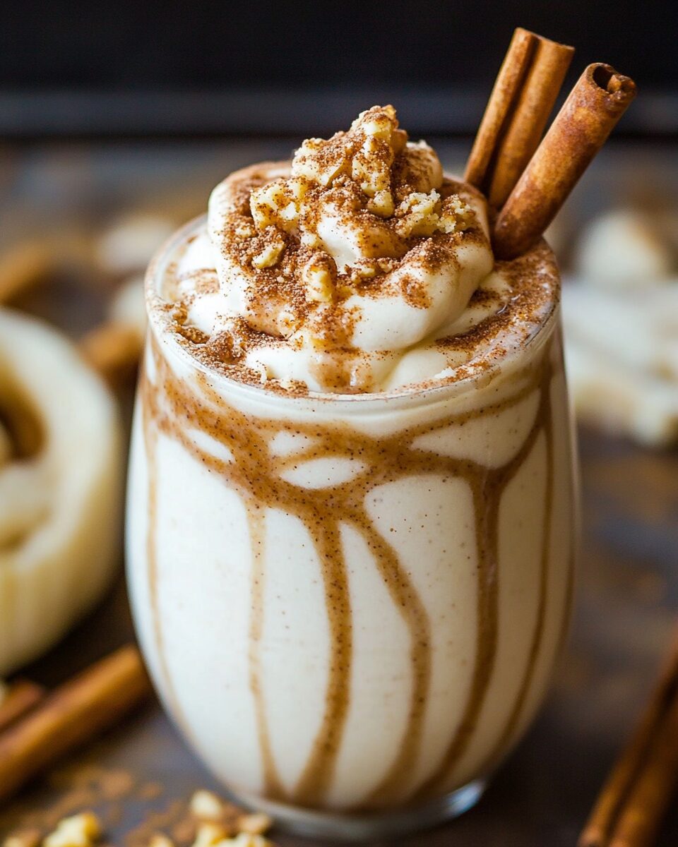 Cinnamon Roll Protein Shake