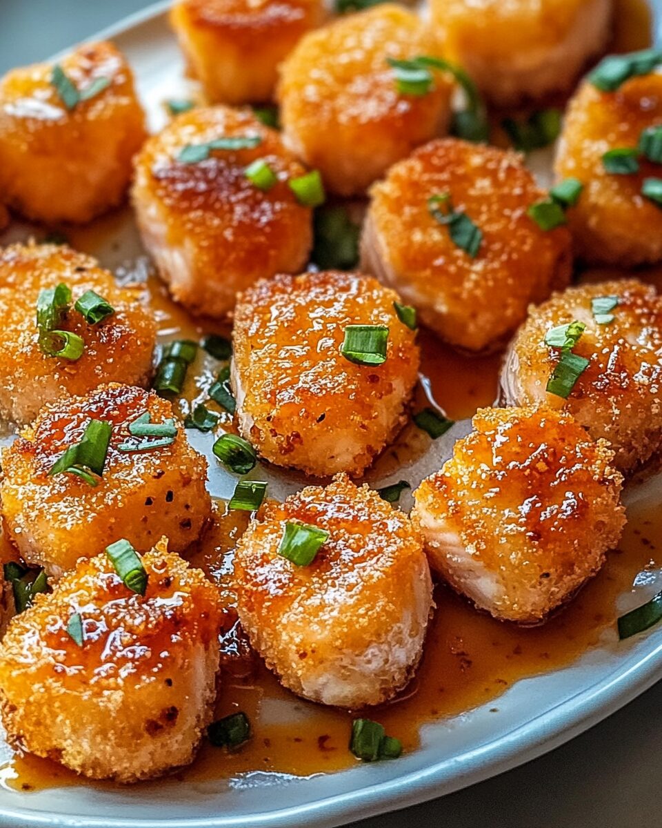 Crispy Bang Bang Salmon Bites