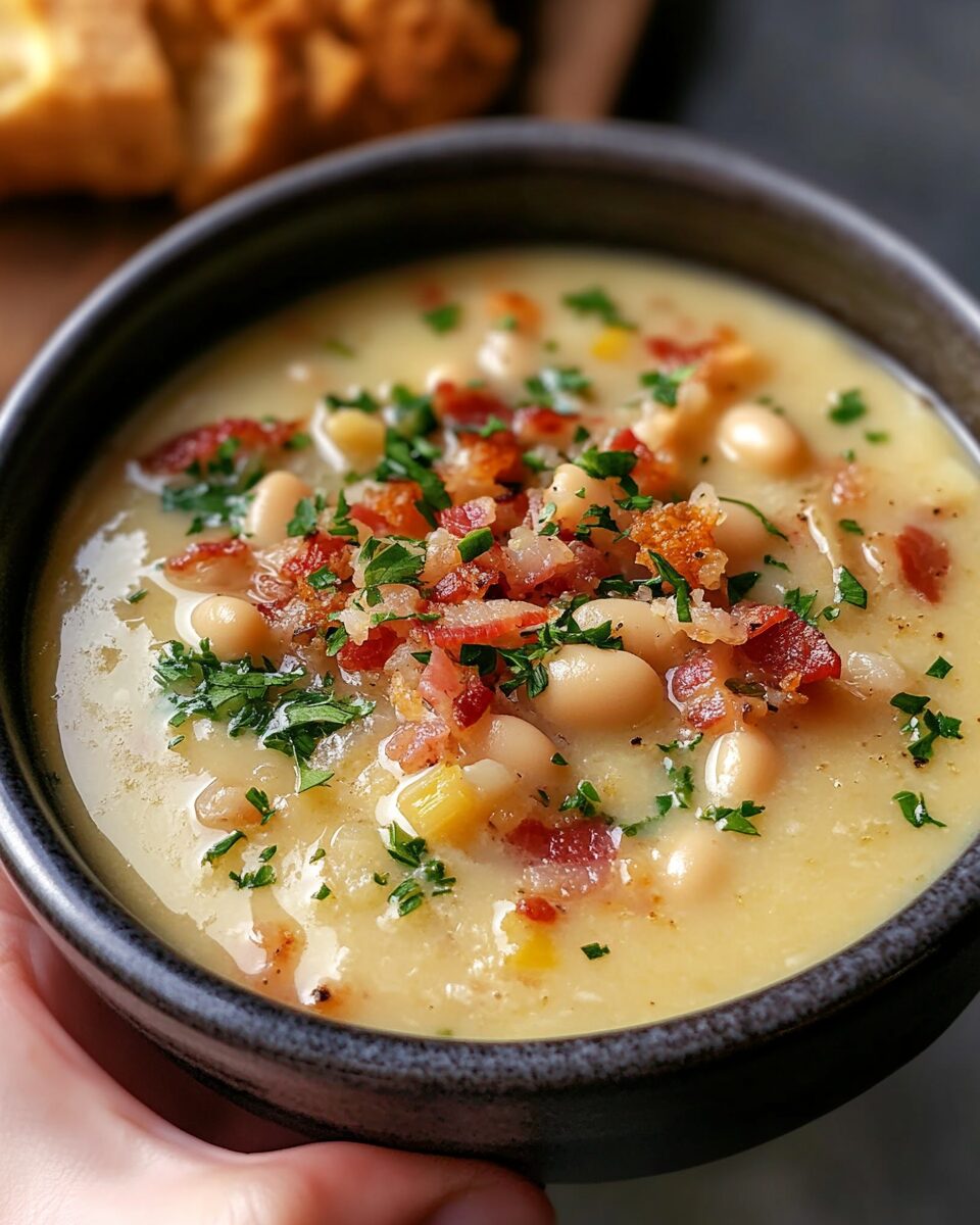 White Bean Soup with Bacon
