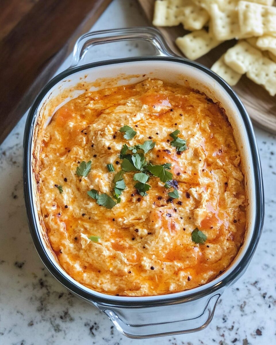 High-Protein Buffalo Chicken Dip