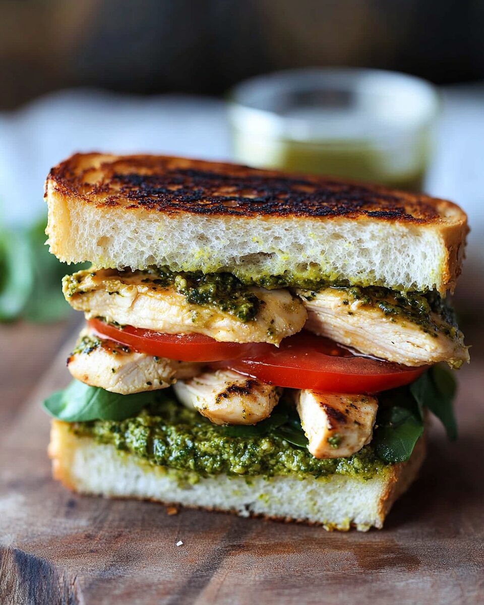 Chicken Pesto Sandwich