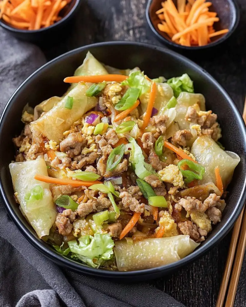 Egg Roll in a Bowl