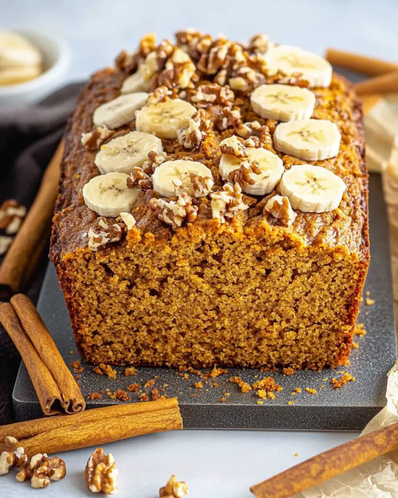 Vegan Banana Pumpkin Bread