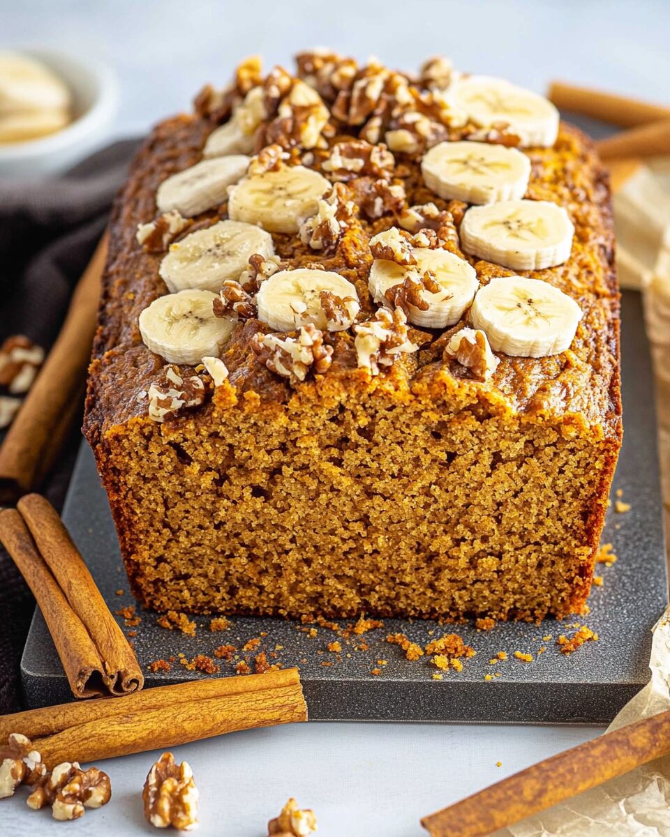 Vegan Banana Pumpkin Bread