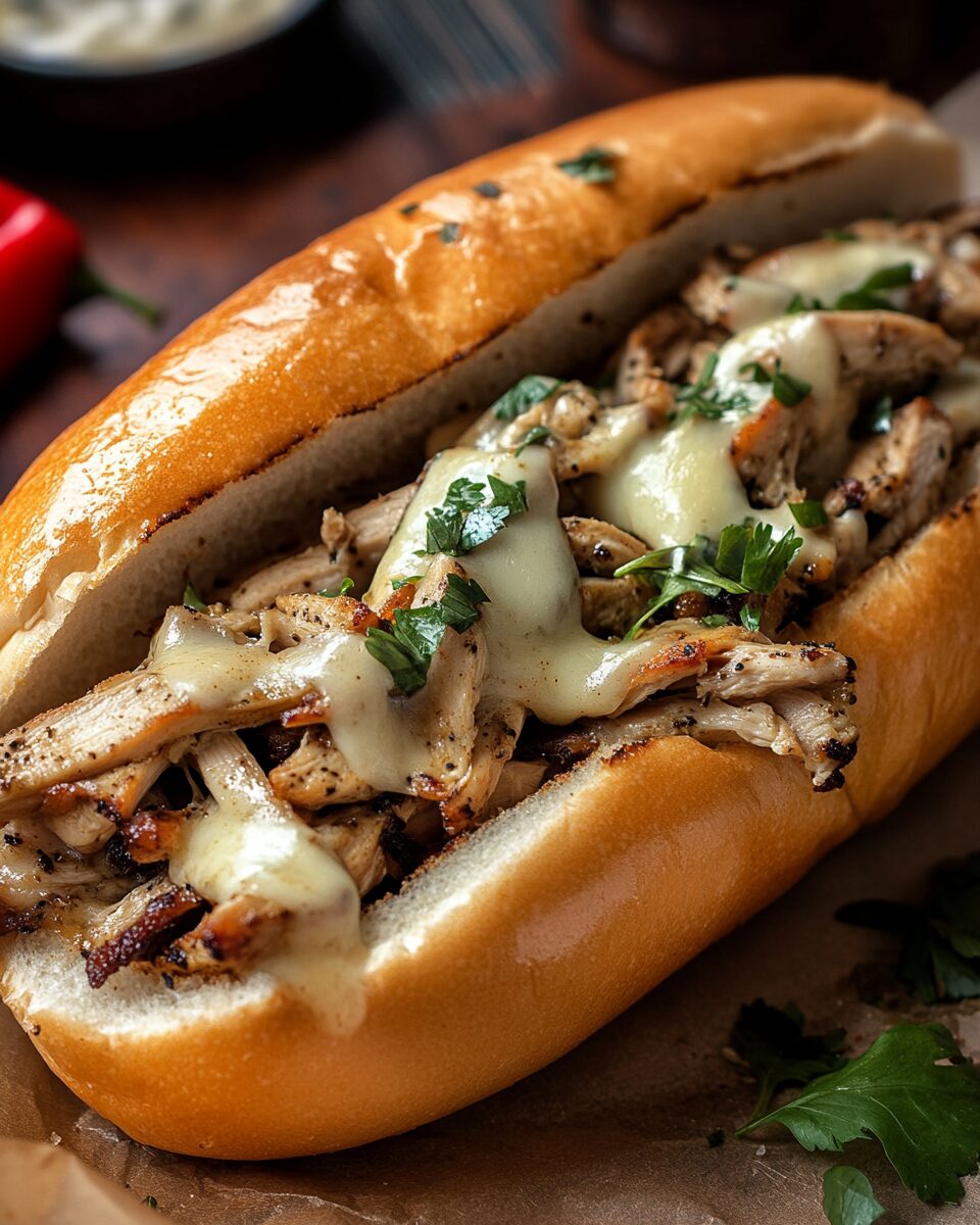 Chicken Philly Cheesesteak
