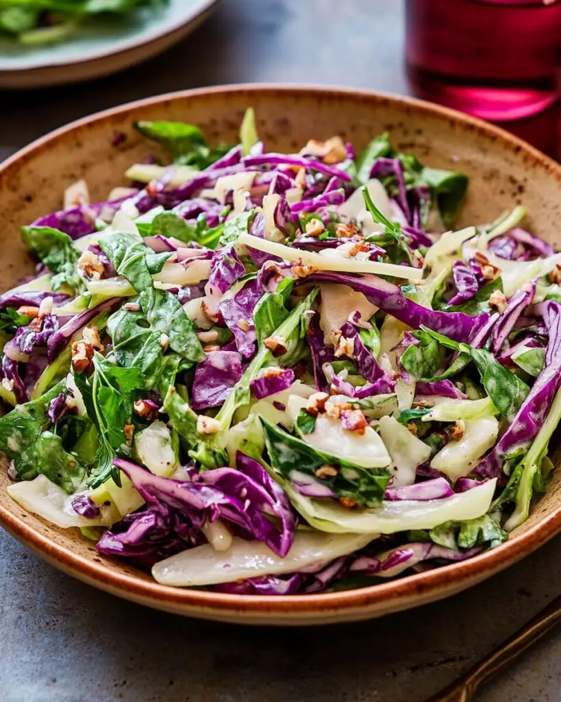 Cabbage Salad with Creamy Dressing