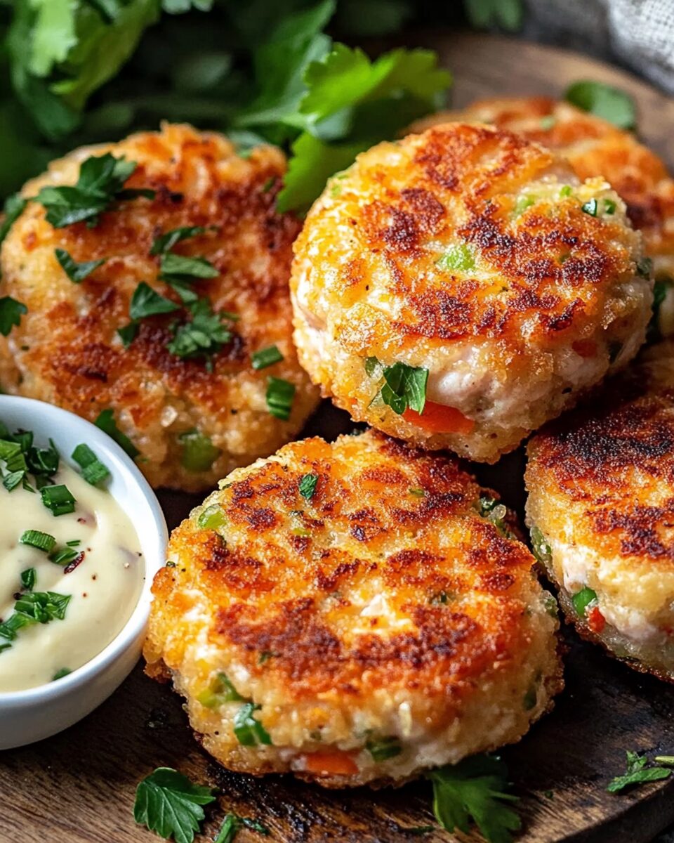 Crispy Salmon Patties