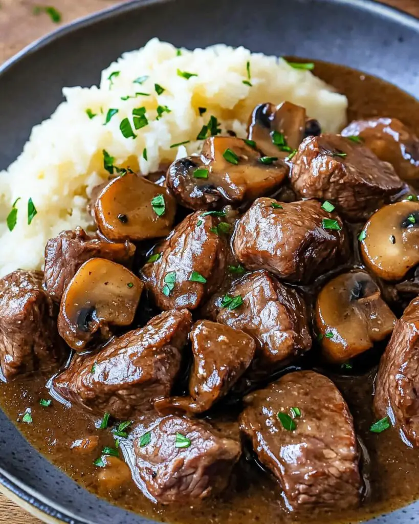 Tenderloin and Truffle Mushroom Delight