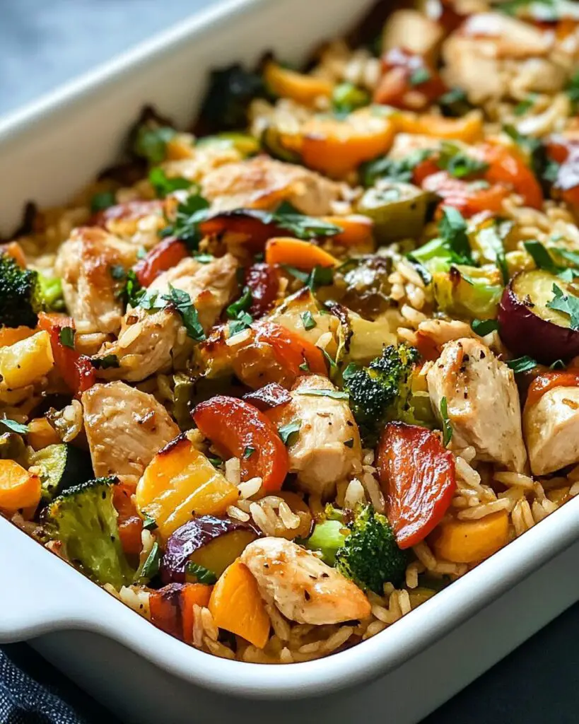 Teriyaki Chicken Casserole