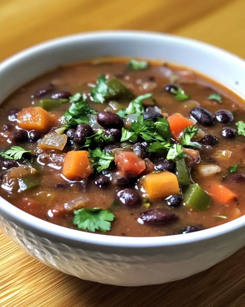 Cuban Black Bean Soup