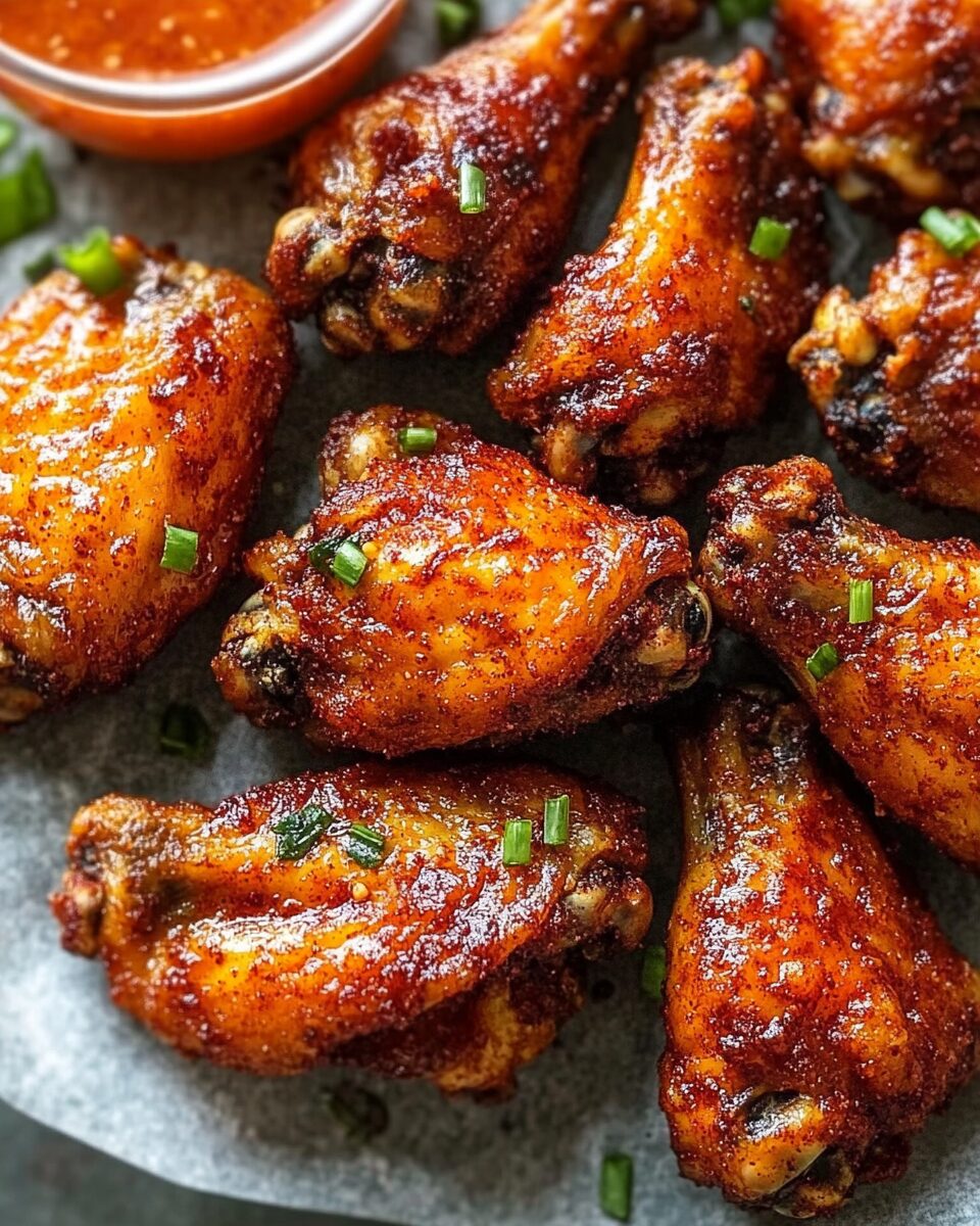 Crispy Dry Rub Chicken Wings