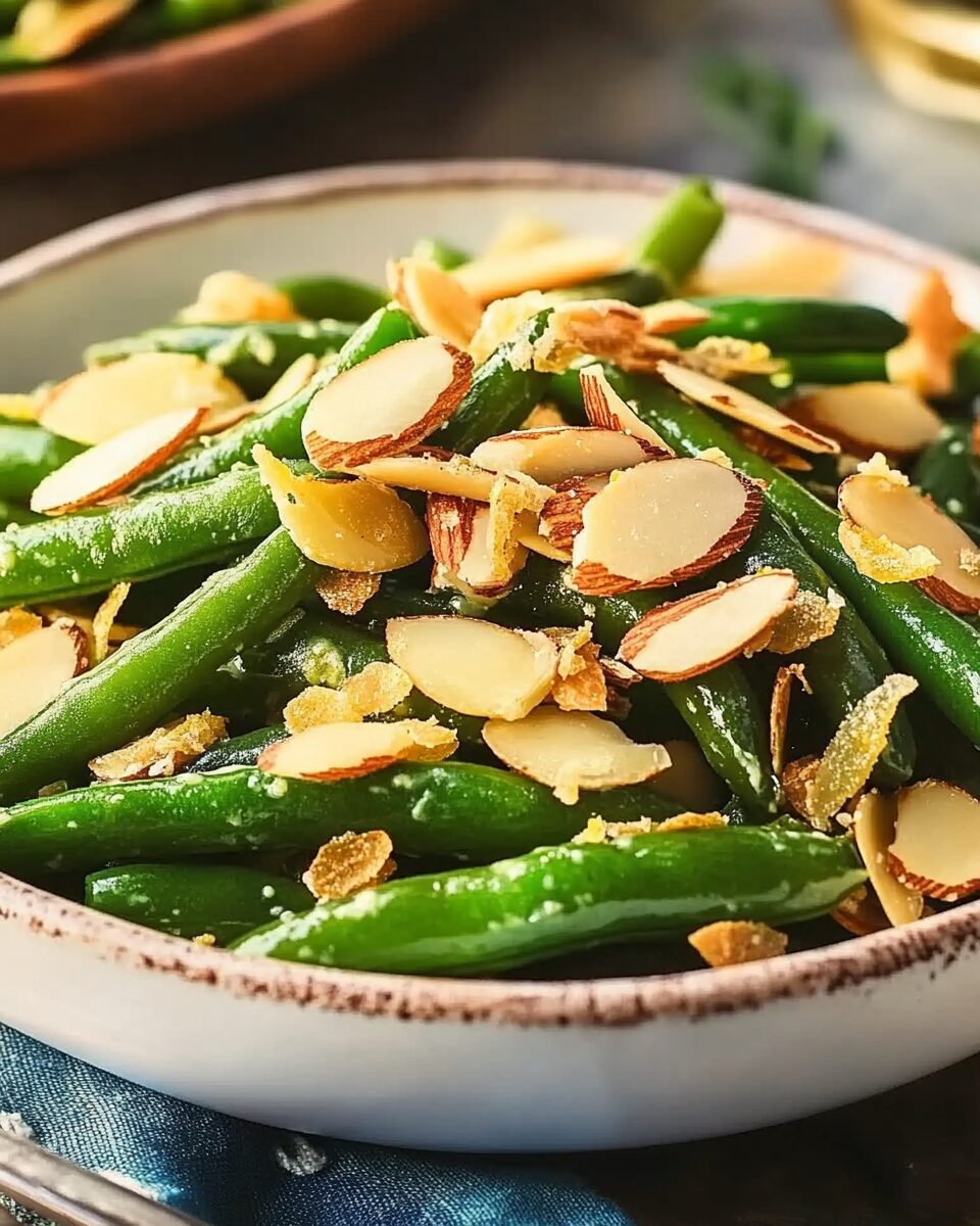 Green Beans Almondine