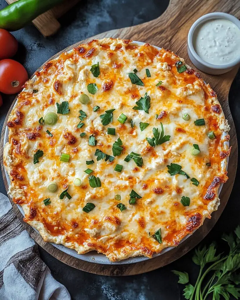 High-Protein Buffalo Chicken Dip
