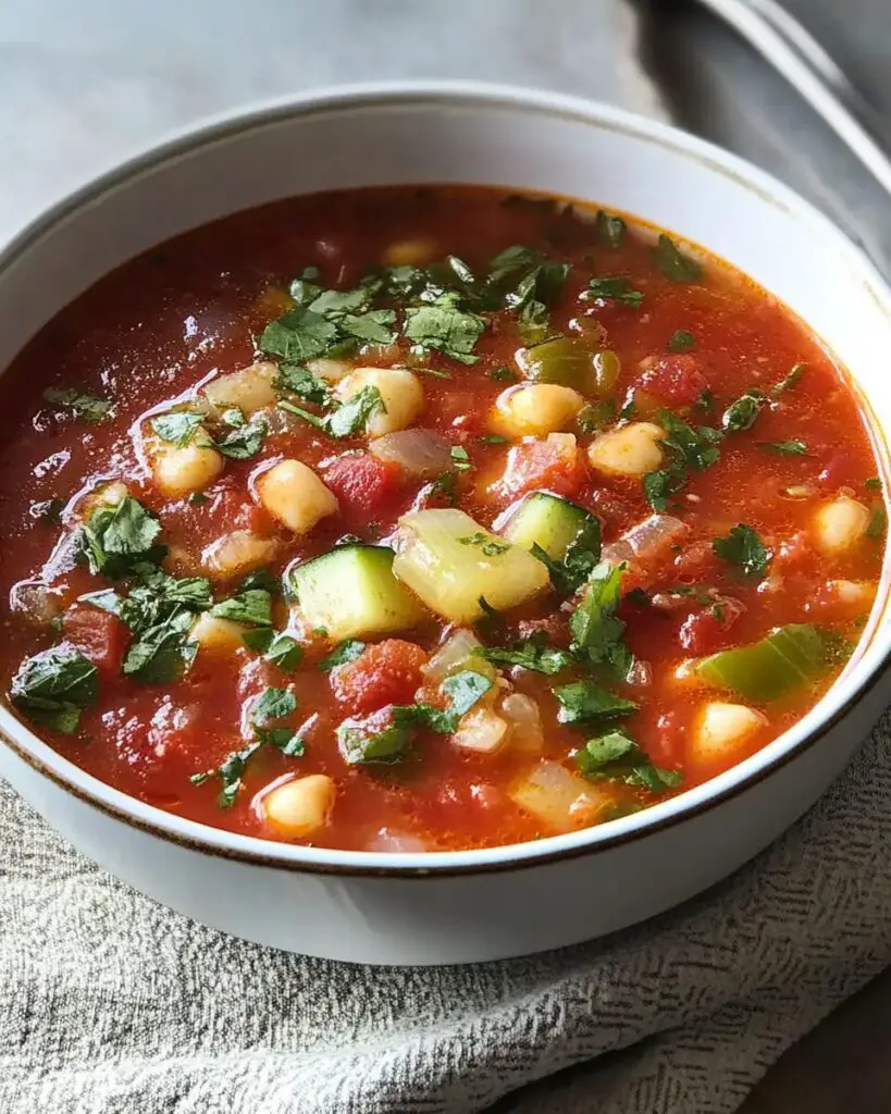 Slow Cooker Vegetarian Minestrone