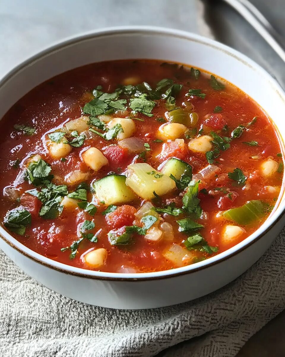 Slow Cooker Vegetarian Minestrone