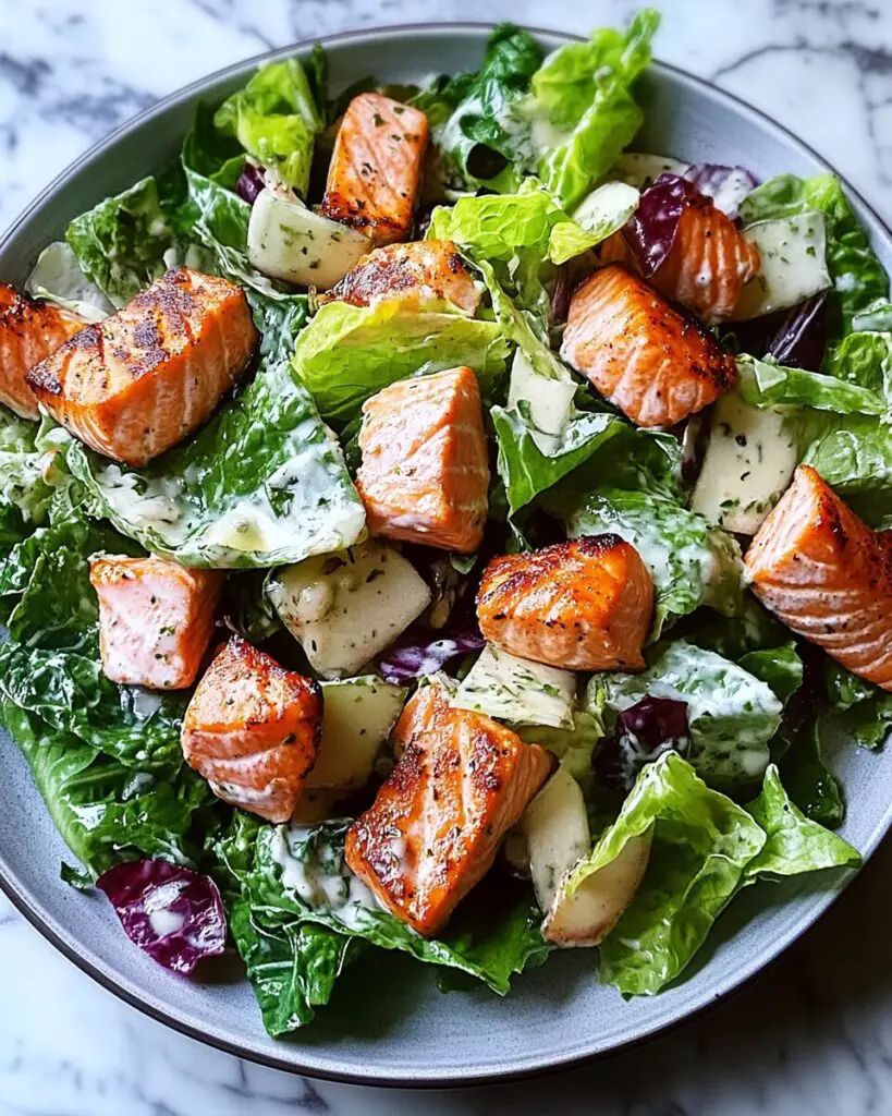Salmon Caesar Salad