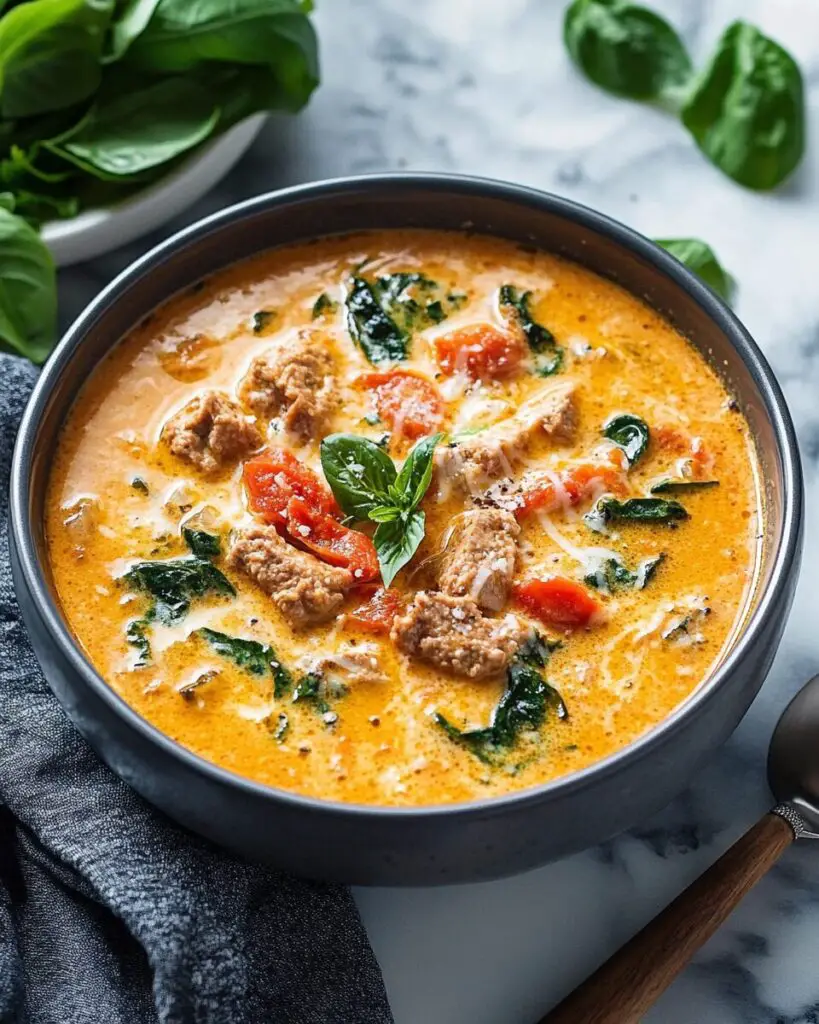 Instant Pot Keto Tuscan Soup