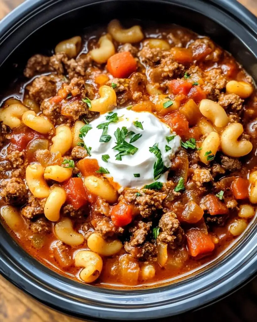 Hearty Slow Cooker Goulash