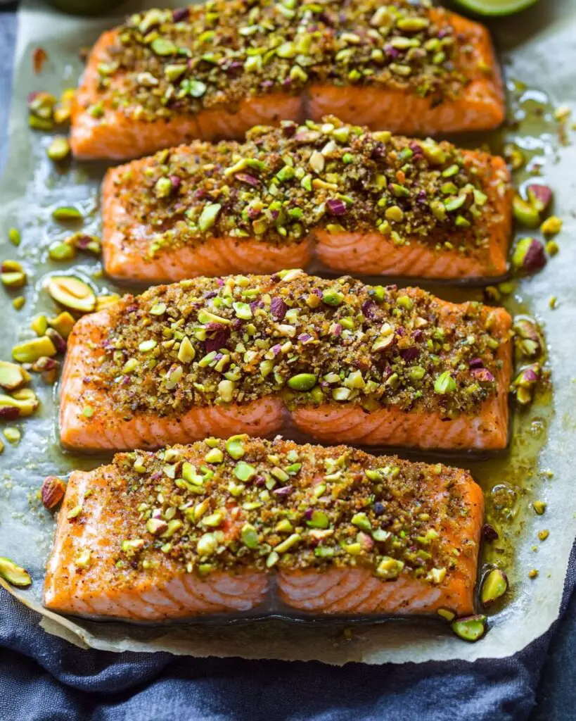 Pistachio Crusted Salmon