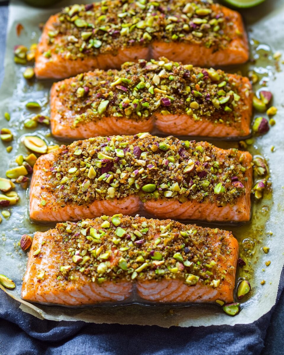 Pistachio Crusted Salmon