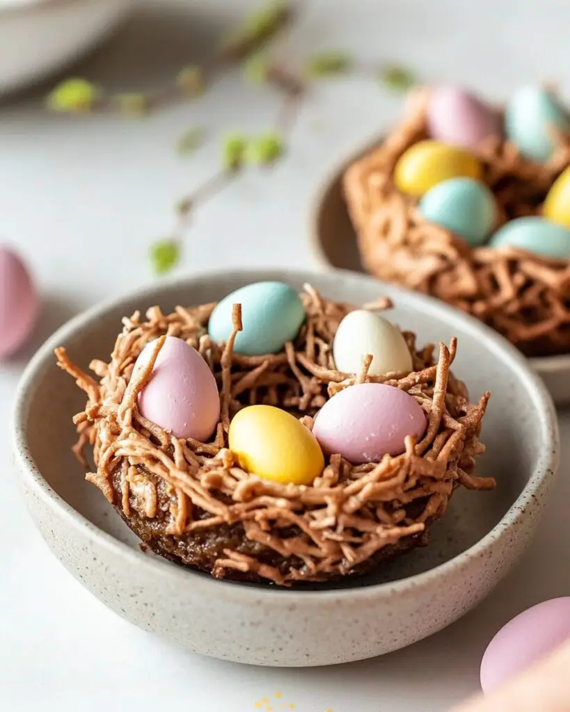 Chocolate Easter Birds Nests