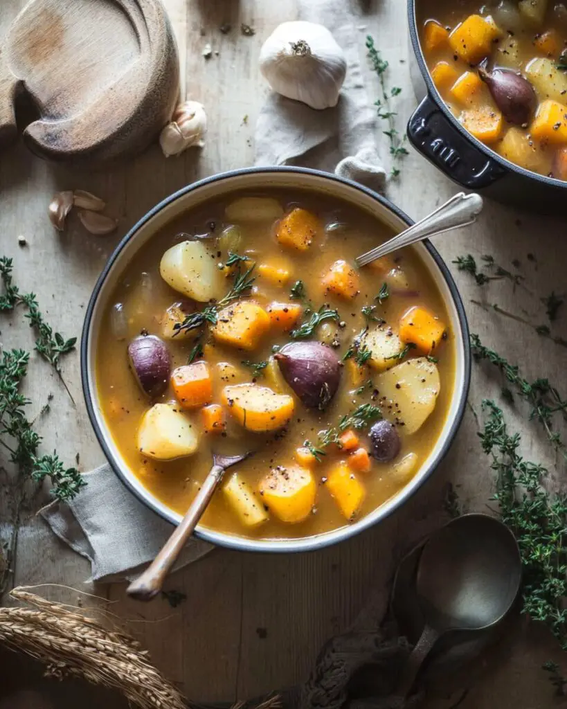 Roasted Winter Vegetable Chowder