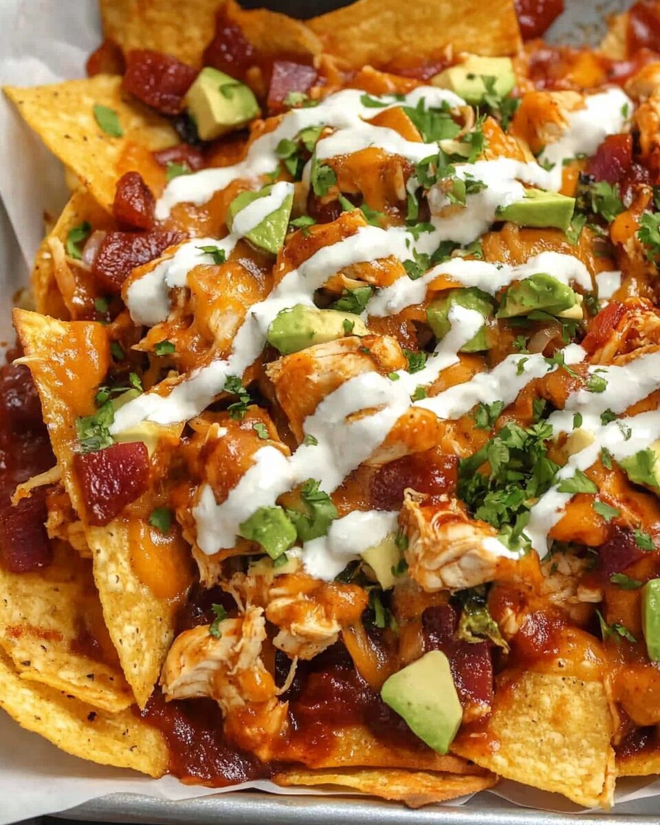 BBQ Chicken Nachos