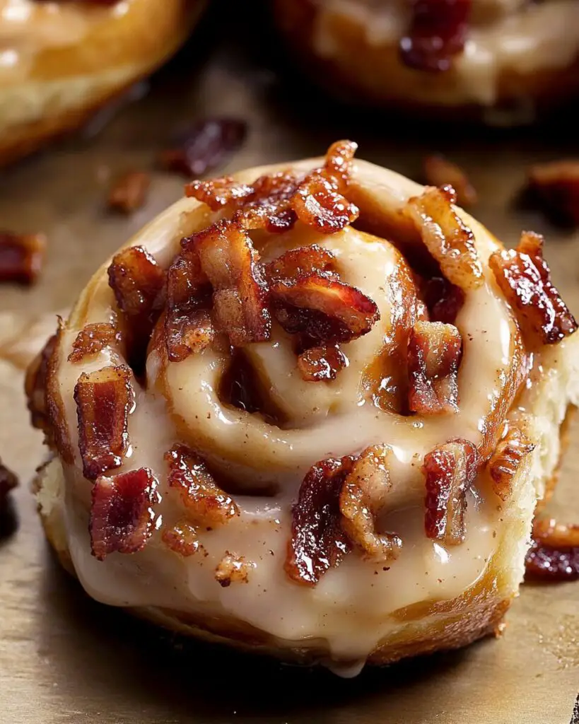 Bacon Cinnamon Rolls