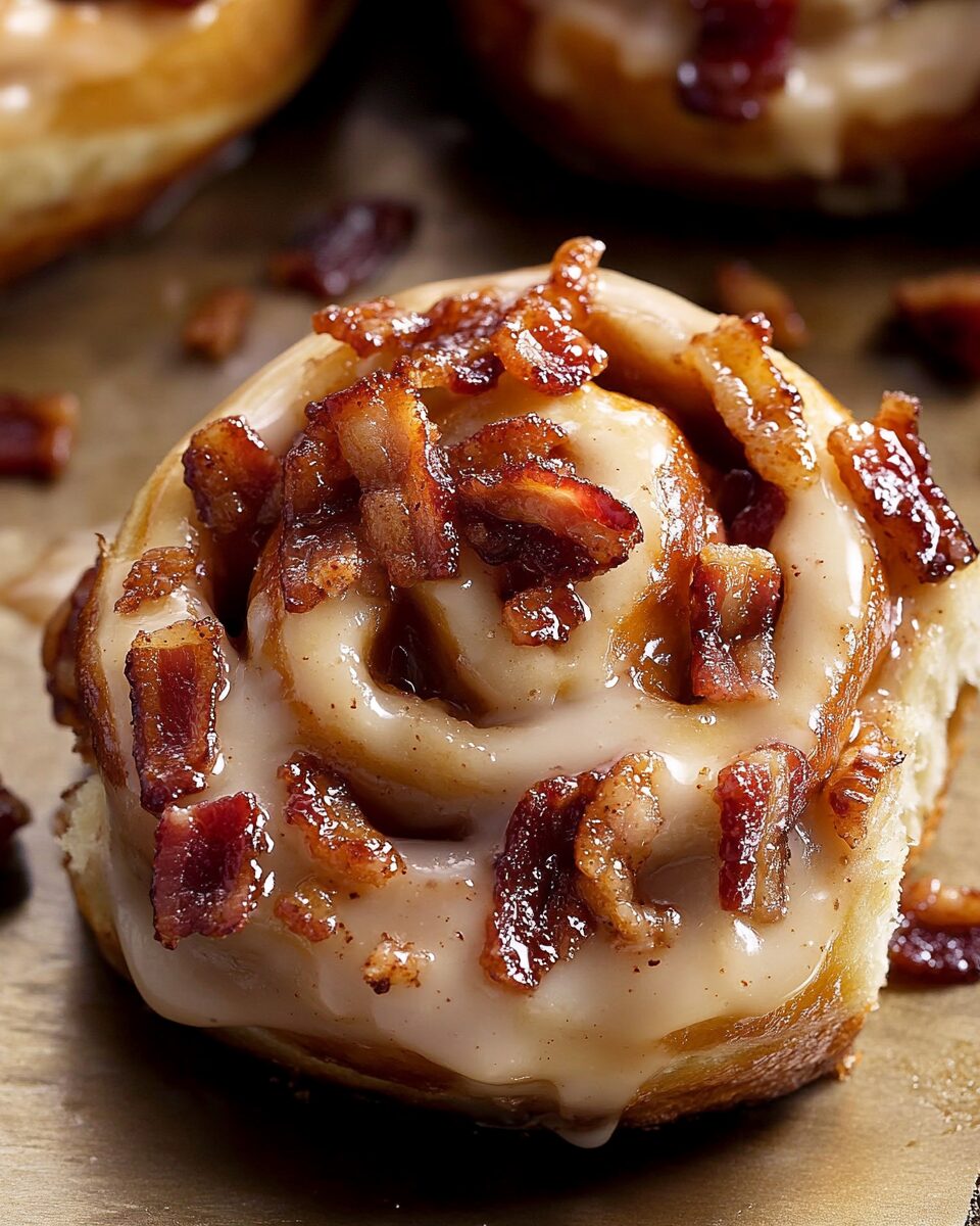 Bacon Cinnamon Rolls