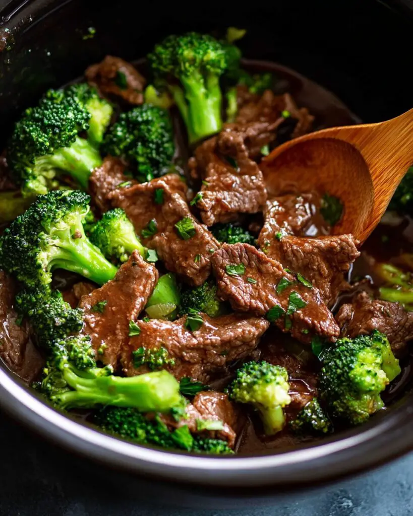 Crockpot Beef and Broccoli