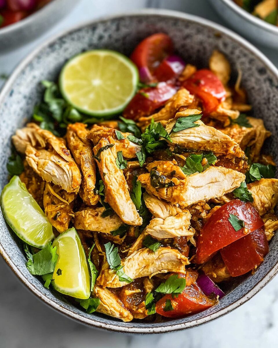 Slow Cooker Chicken Shawarma