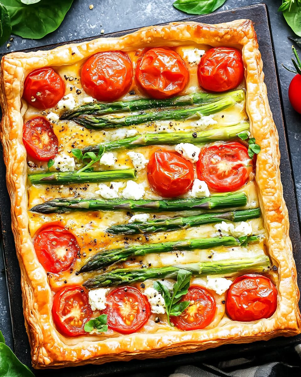 Asparagus Goat Cheese Tart