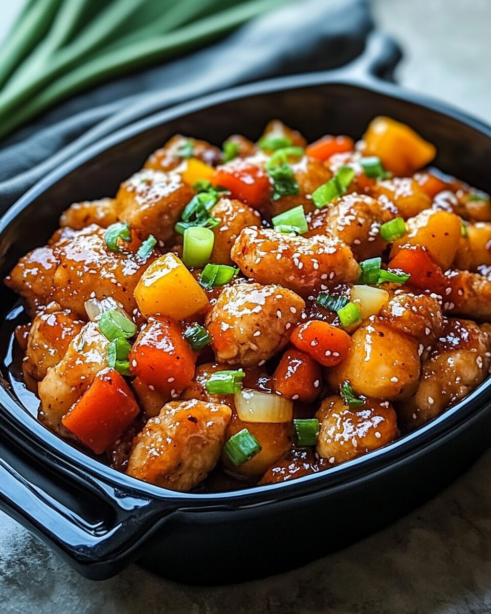Baked Sweet and Sour Chicken